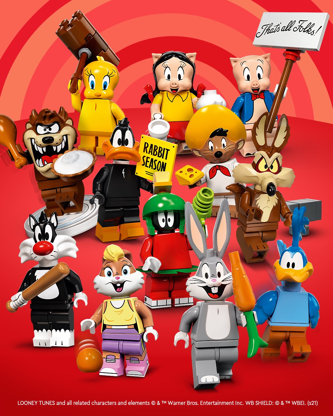 lego looney tunes list