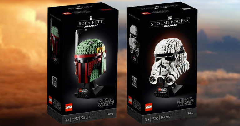 Brickfinder - LEGO Star Wars Boba Fett and Stormtrooper Busts Box Art!