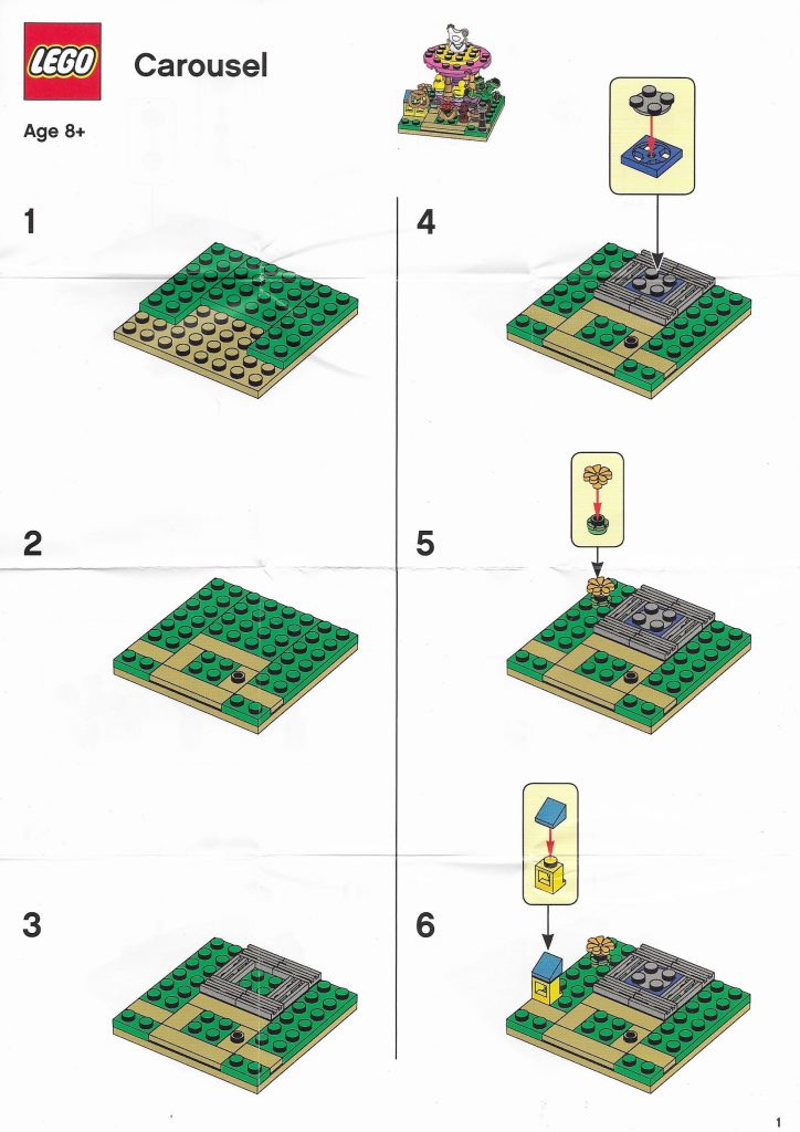 Brickfinder - Toys ‘R’ Us LEGO Bricktober Carousel Instructions!