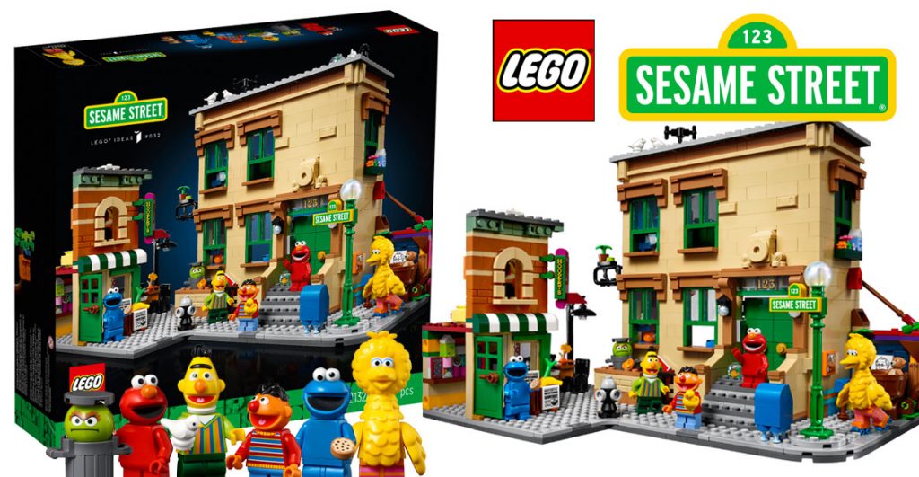 Brickfinder - LEGO Ideas 123 Sesame Street (21324) Official Reveal!