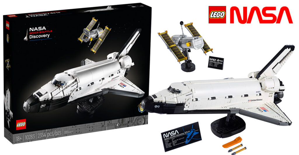 Brickfinder - LEGO NASA Discovery Space Shuttle (10283) Official ...