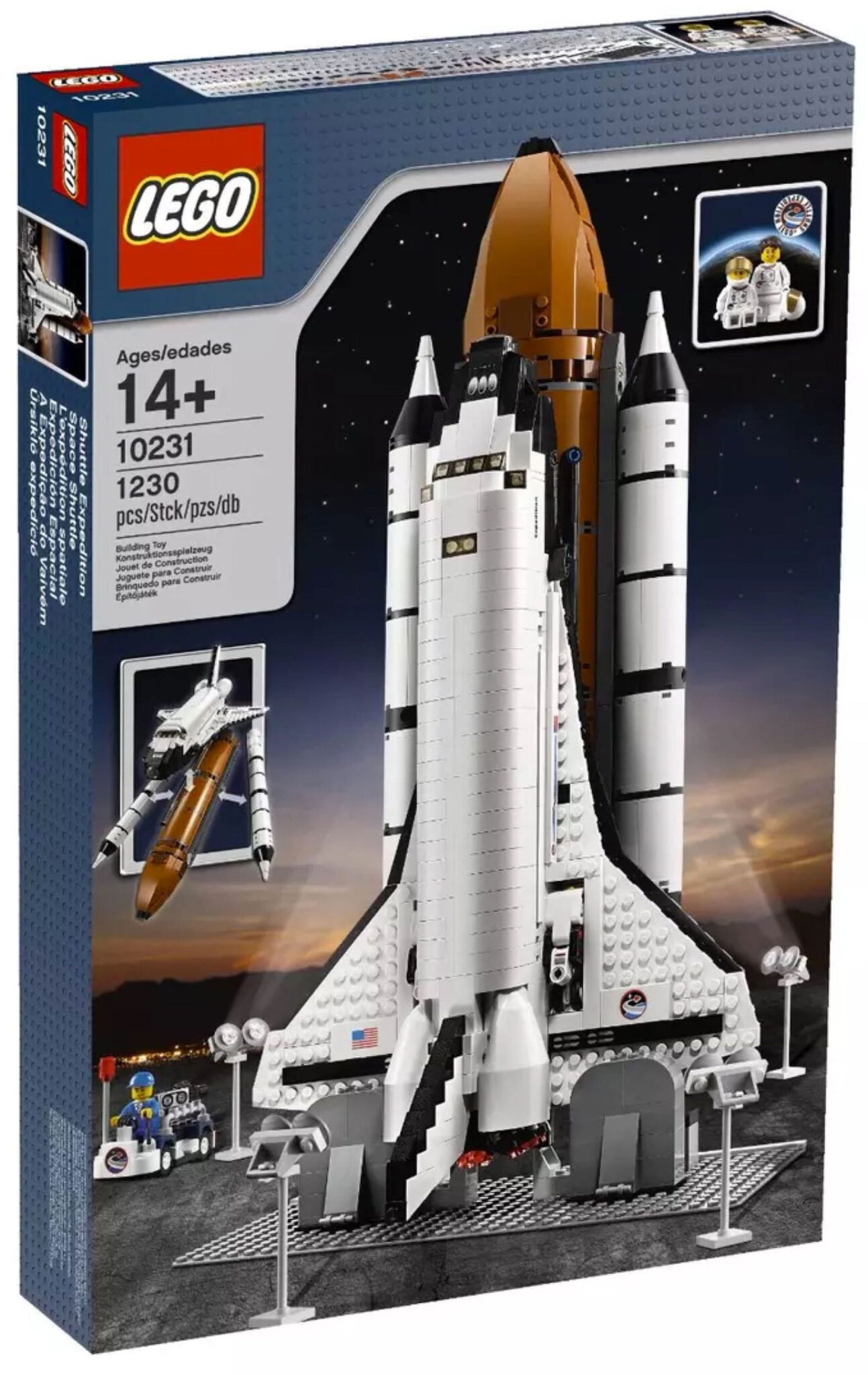 Lego space shuttle launch - vikolbuilding
