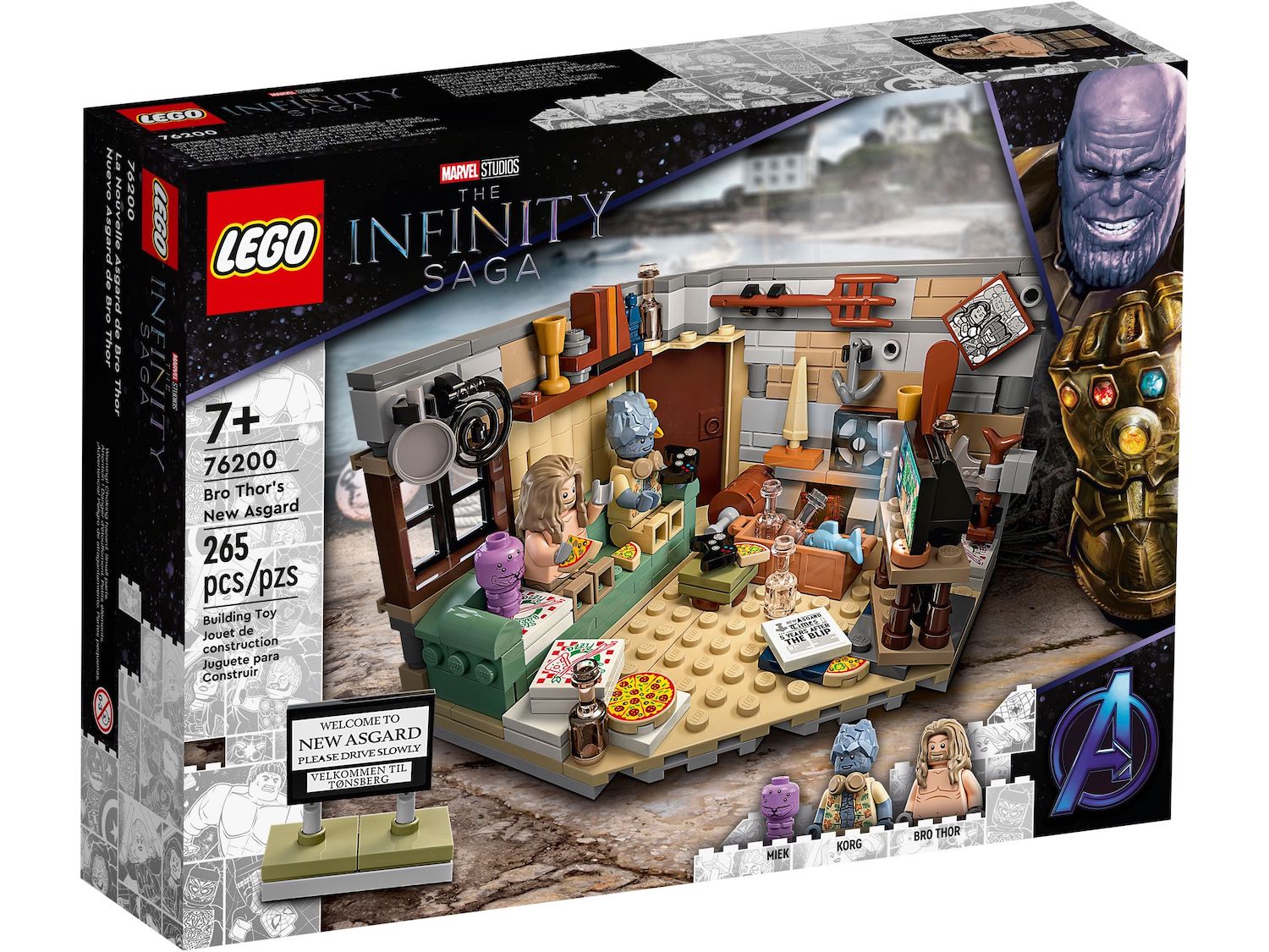 Brickfinder LEGO Infinity Saga Bro Thor’s New Asgard (76200) Official