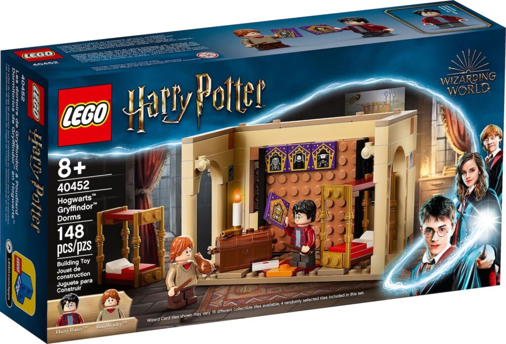 Brickfinder - LEGO Harry Potter Hogwarts Gryffindor Dormitory 40452 ...