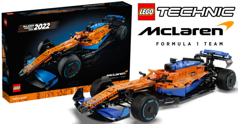 Brickfinder - LEGO Technic McLaren Formula 1 Race Car 42141 Officially ...