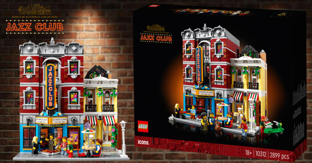 Brickfinder Lego Modular Jazz Club Officially Announced