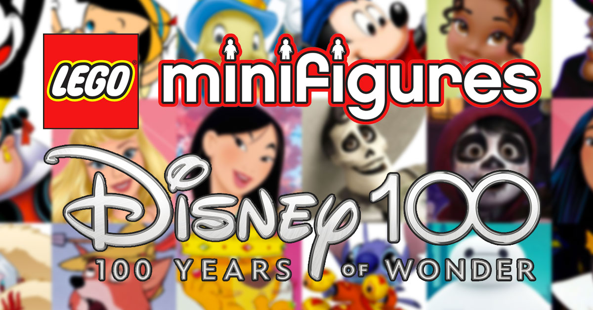 LEGO 71038 Minifigures Disney 100, 1 des 18 Personnages à
